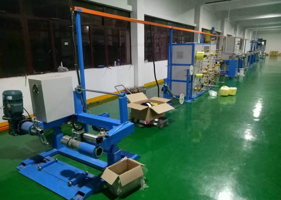 30-150m/Min Fiber Optic Cable Sheathing Line Ftth PVC Cable Extruder Machine